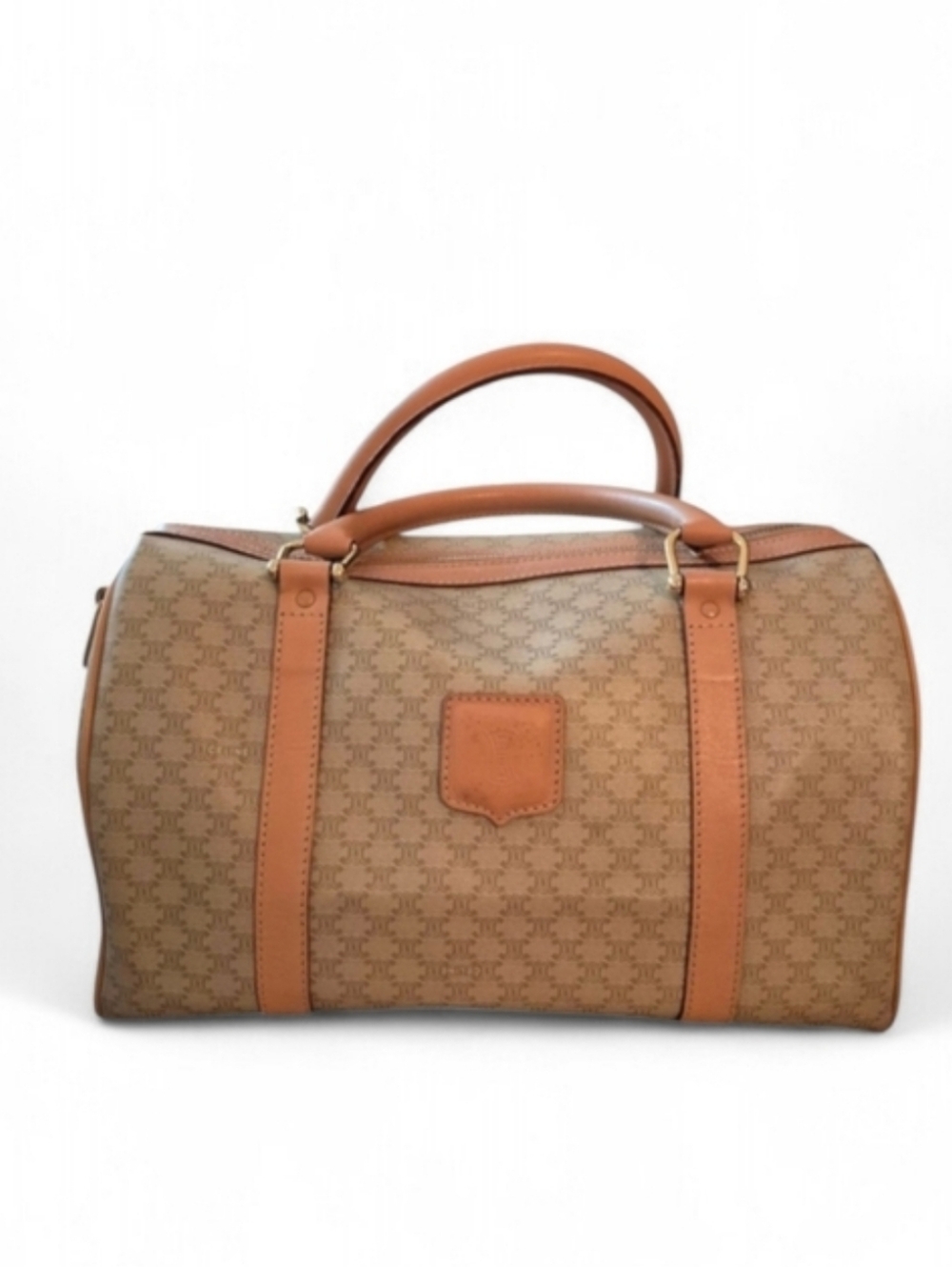 Celine Paris Macadam Boston Handbag